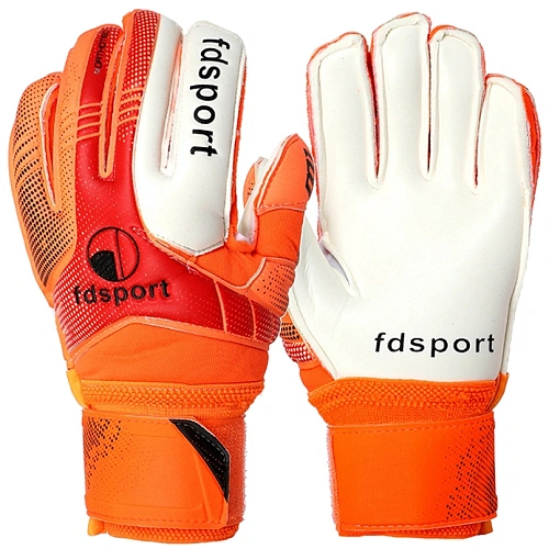 Перчатки вратарские FD-866, размер 7, оранжевый-белый_3