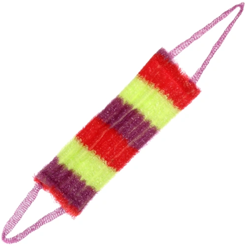 Мочалка для тела полипропиленовая "Радуга", 40*14см 