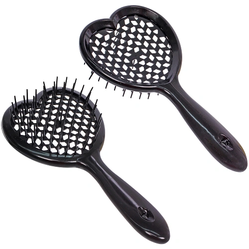 Расческа массажная Сosmo style, цвет чернильная ночь, 20510см (коробка PVS)_9