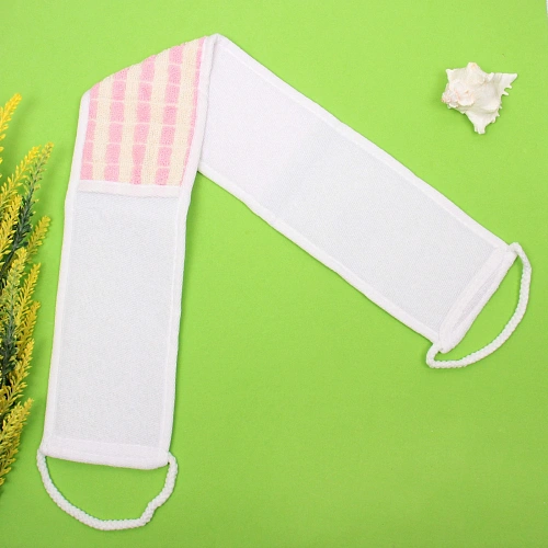 Мочалка для тела ULTRAMARIN PALERMO, комбинированная, цвет белый, 7211см_3