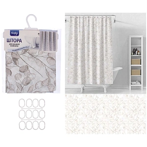 Штора для ванной EVA 180*180 "Селфи" Камилла