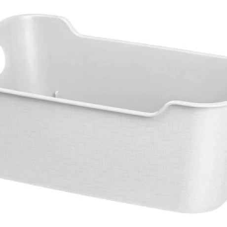 Корзинка универсальная "Mango" 1.5л. 190х140х80мм (светло-серый)