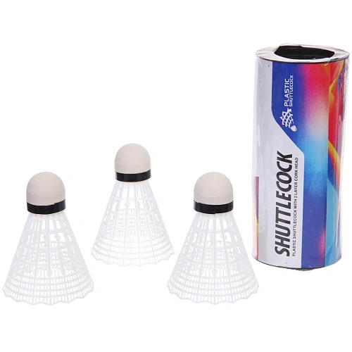 Бадминтон в наборе K-1134 2 металлические ракетки 65 см,волан 3 шт, чехол (цвет голубой)_5