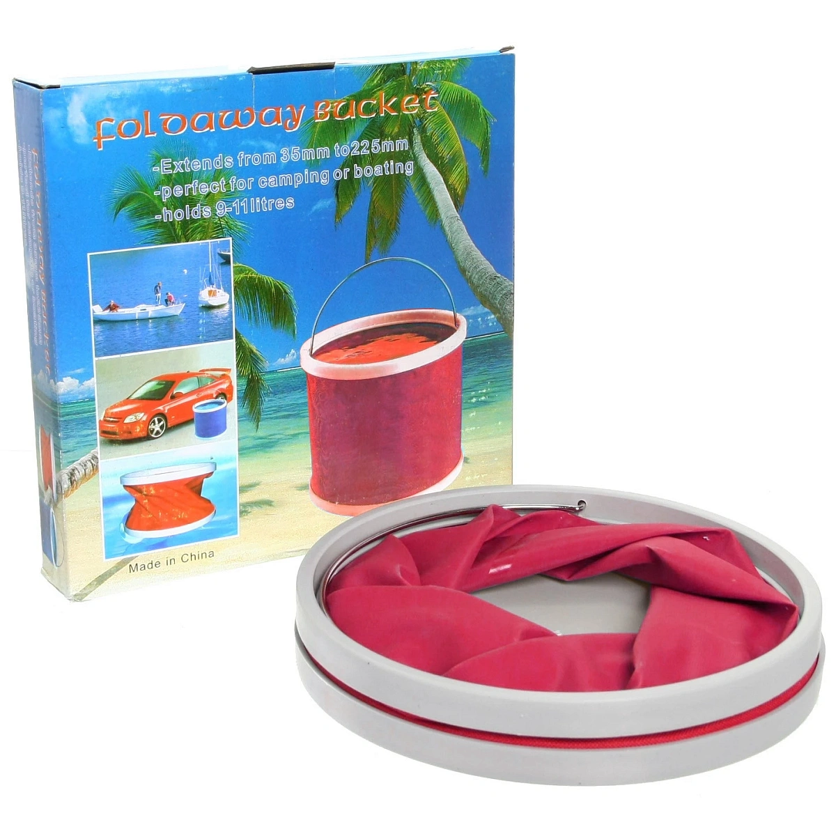 Ведро складное 9л d24см h22см