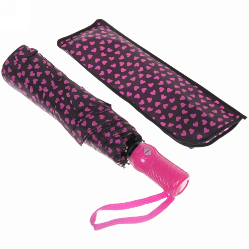 Зонт женский автомат Ультрамарин - Венера, микс 6 цветов, 8 спиц, d-96см, длина в слож виде 28см_81