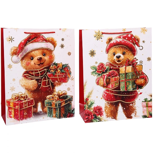Пакет подарочный Honey Bear 314012 см, микс_4