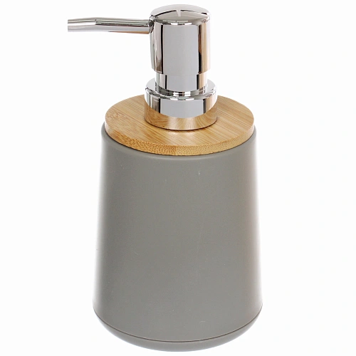 Дозатор для жидкого мыла Ариэль 350 мл серый