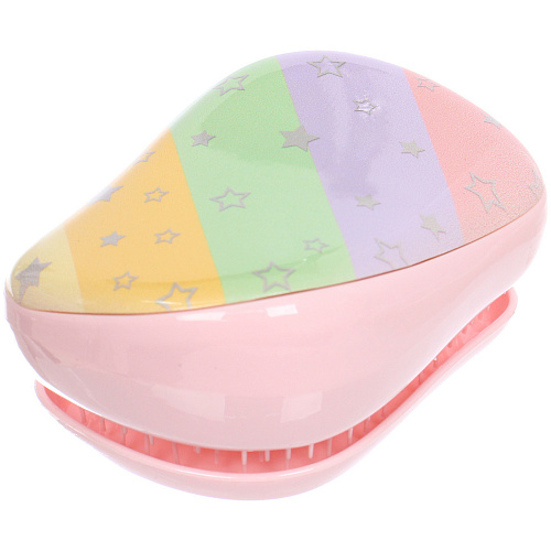 Расческа массжная компактная МАРМЕЛАД, Единорожки и радуга, 96см (коробка PVS)_4