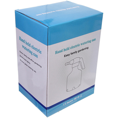 Опрыскиватель аккумуляторный 3л цвет розовый USB QW1A_7