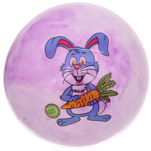 Мяч 22 см Зверята с мячиком, (50г)_5