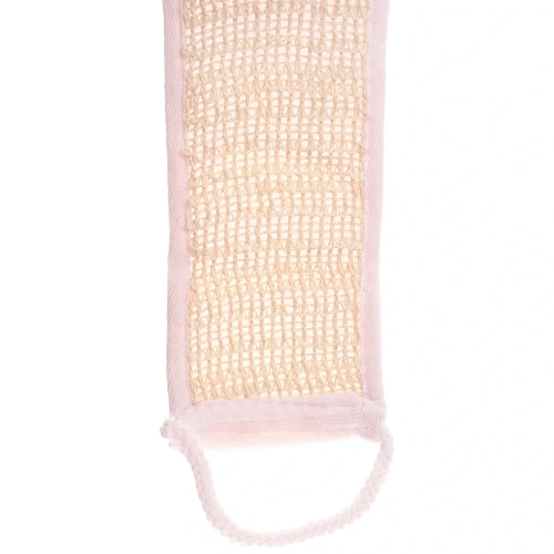 Мочалка для тела ULTRAMARIN LOTOS, комбинированная с сизалем, цвет белый, 7010см_3