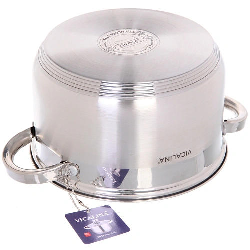 Кастрюля из нержавеющей стали VICALINA 3,6л, индукция, VL-7013_9