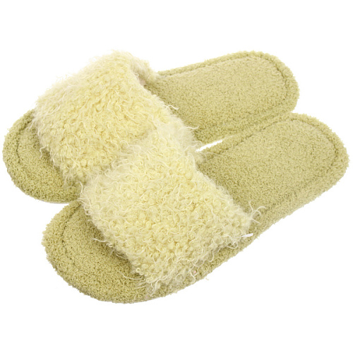 Тапочки женские домашние "COMFORT", цвет зелёный, р-р 36-37