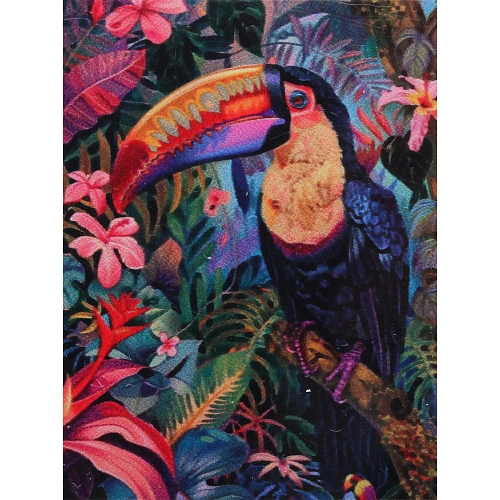 Алмазная мозаика в рулоне 3040см полная выкладка DIAMOND, Какаду_4