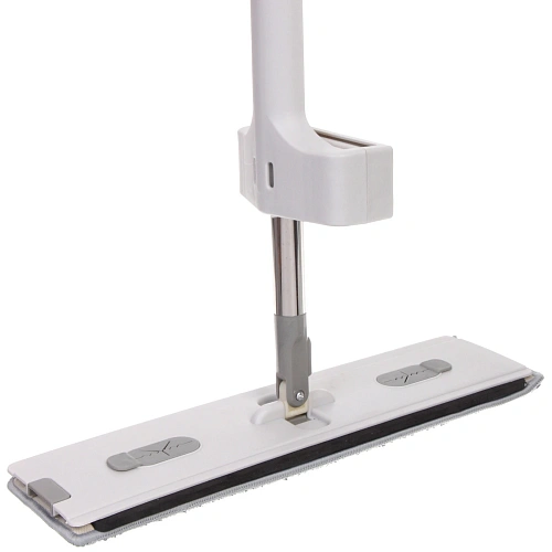 Швабра с насадкой из микрофибры отжимная , в комплекте две насадки 42х11х130_4