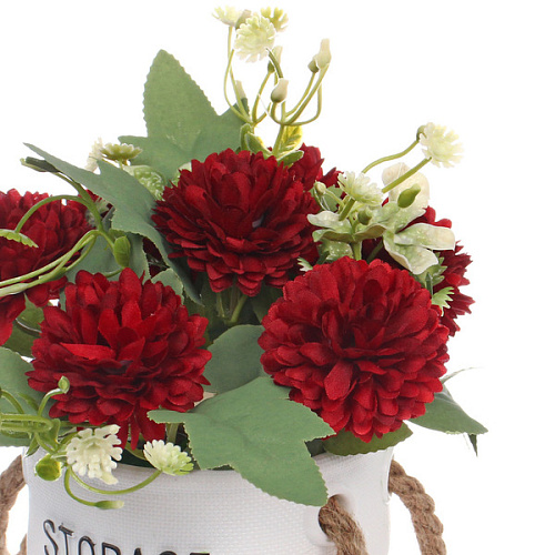 Цветочная композиция Мечта 1020см Хризантемы бордовые_4