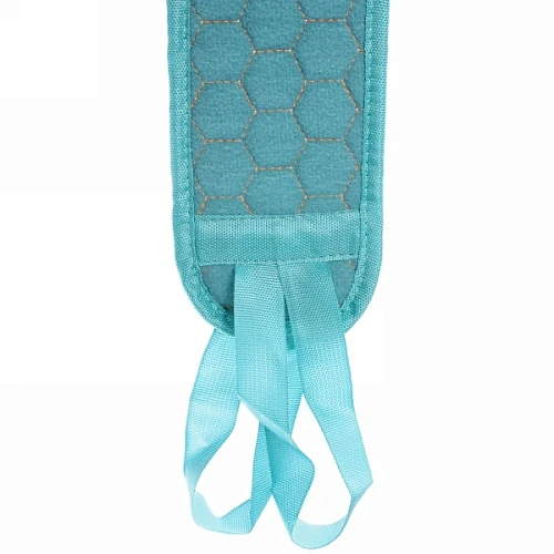 Набор массажных мочалок 3шт Уход за телом, цвет голубой, 2513см, 855см,12см, Zip пакет_7