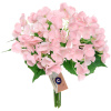 Цветок искусственный "Natur" 28см Гортензия бледно-розовая
