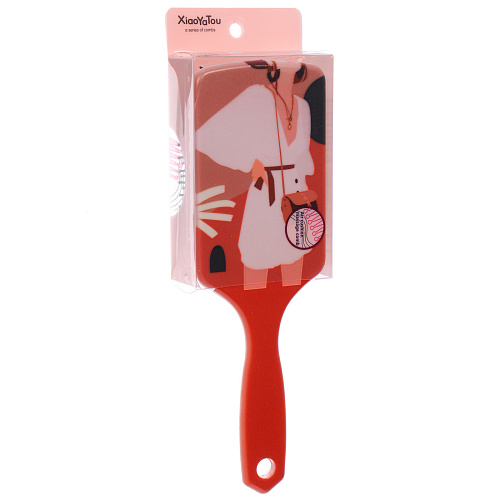 Расческа массажная прямоугольная форма КОЛЛЕКЦИЯ ИМАНИ - МИРА, микс 4 дизайна, 247,5см (PVC упаковка)_9