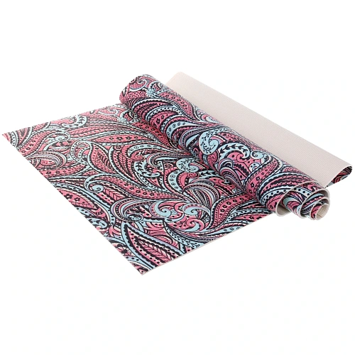 Коврик для йоги 6 мм 173х61 см Свежесть ветра PVC, микс принтов_30