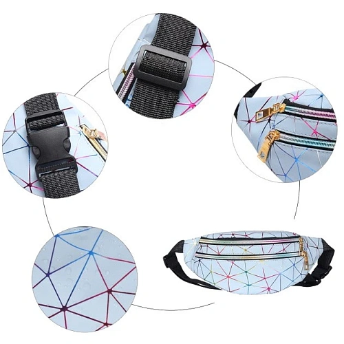 Сумка на пояс Harizma, цвет голубой, 3112 см_11