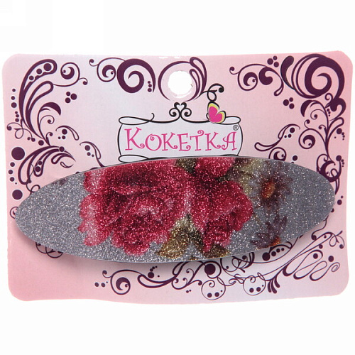 Заколка автомат Women's style - Эмма, 9,52,5см, микс 6 цветов_11