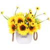 Цветочная композиция "Мечта" 10*20см Подсолнухи