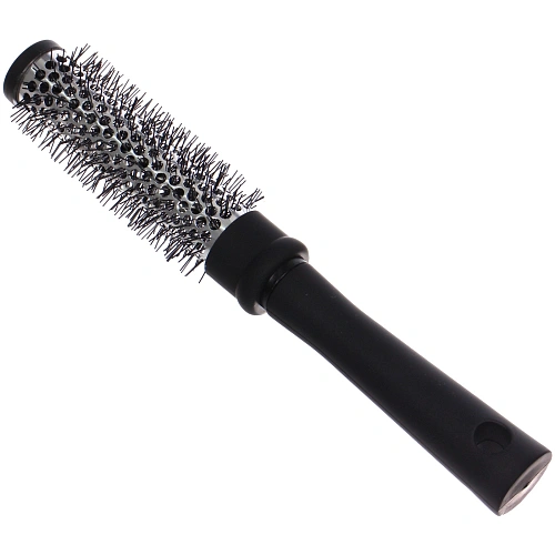Расческа массажная брашинг СЕКРЕТ ТВОЕЙ КРАСОТЫ, цвет черный, матовое покрытие, 2522см_2