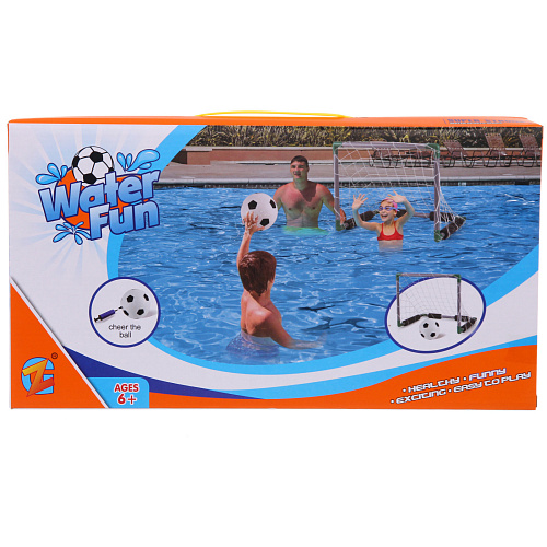 Набор игровой для бассейна ZG270-262 ворота 4736,536,5 см, мяч 14 см, насос_5