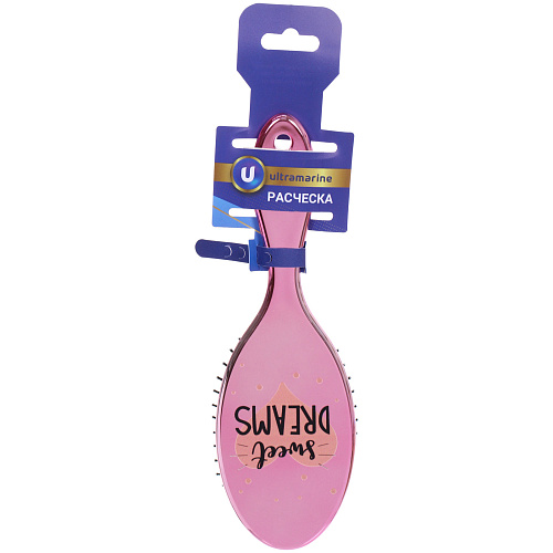 Расческа массажная зеркальная Animals, милые зверятки, микс 4 цвета, 722 см (блистер Ultramarine)_5