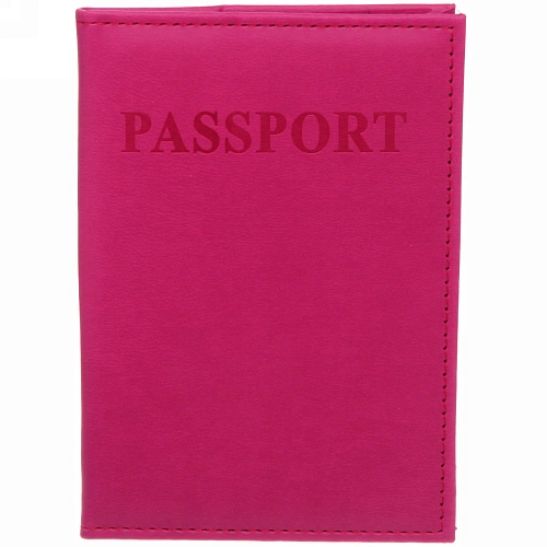 Обложка на паспорт "Классика", цвет сливовый