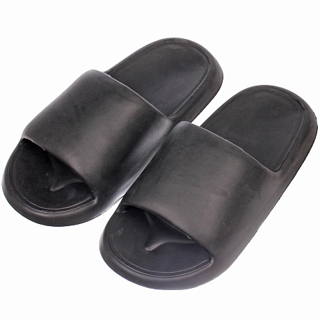 Шлепанцы мужские "RITM", цвет черный, р-р 44-45