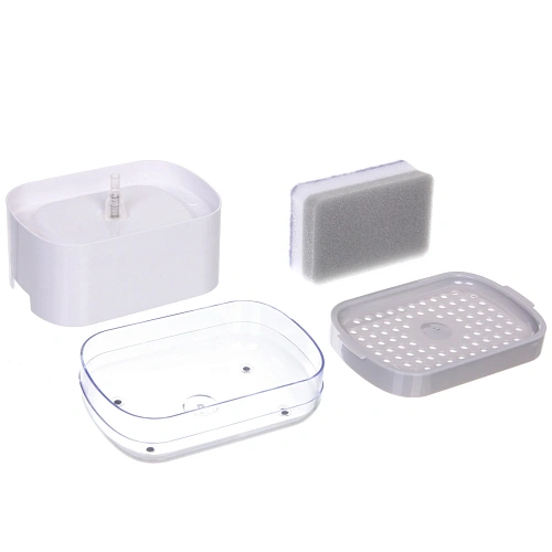 Подставка под губку с дозатором 300мл 31х10,7х16 1884_10