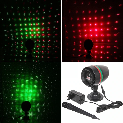 Световой прибор Лазер, 1 картинка, корпус пластик (220V)