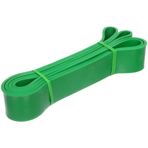 Резинка для фитнеса 45 мм (17-54 кг), зеленый (Латекс)