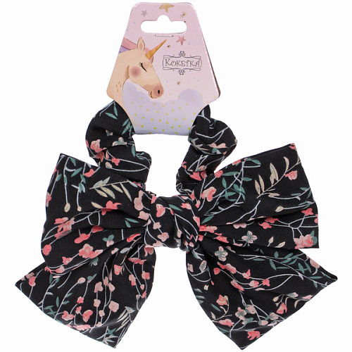 Резинка для волос ПЕРСЕЯ, васельки, микс 6 цветов, d-8,5см (подвес Кокетка Единорог)_3