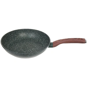 Сковорода "BAROLY" GREEN 22см индукционная каменная крошка, бакелитовая ручка 