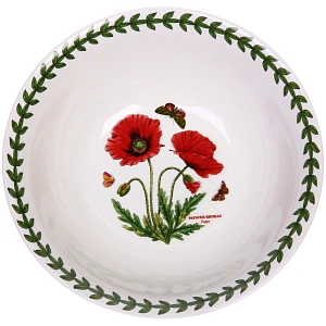 Салатник керамический "Цветочная грация" 700мл, маки