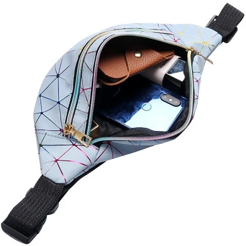 Сумка на пояс Harizma, цвет голубой, 3112 см_12