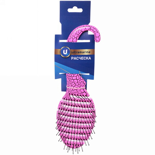 Расческа массажная Dewal style, цвет фуксия, 21,56,5см_8