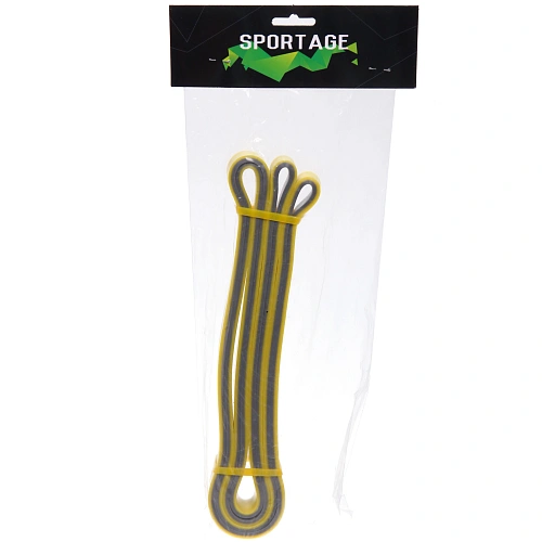 Резинка для фитнеса Wellness 22 мм (6-24 кг), желтый_4