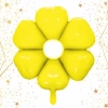 Шар фольгированный 71*71 см "Цветочный рай", Жёлтый