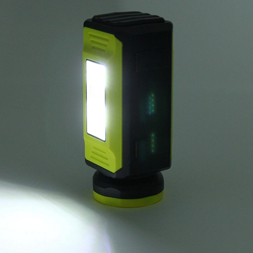 Фонарь ручной 5 режимов 1LED+COB, аккумуляторная батарея 2000mAh USB JL7528A_9