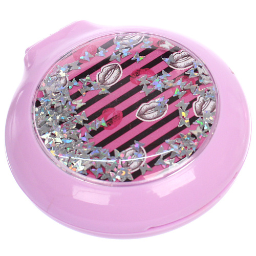 Расческа массажная складная детская АМОР, микс 4 дизайна, 6,52см (PVC коробка)_13