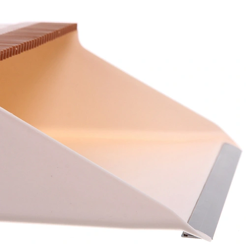 Набор для уборки, щетка для пола с совком Люкс персиковый 1130_10