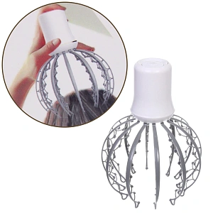 Массажер для головы "Light head" (вибрационный), 2 батарейки ААА