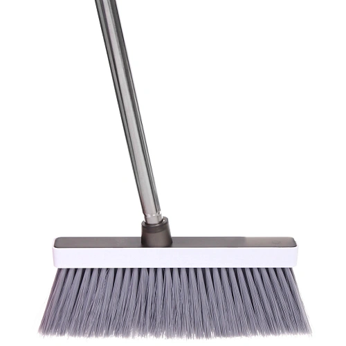 Набор для уборки, щетка для пола с совком Профи белый 8817_16