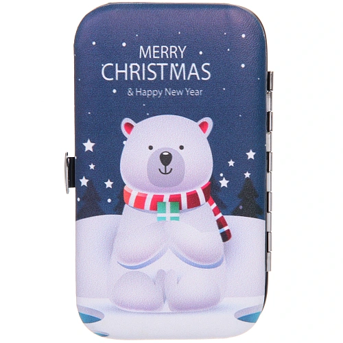 Набор для маникюра в футляре 6 предметов New Bon Salon - Медвежонок Вайт,116,5см_8