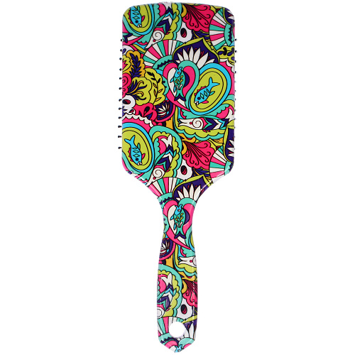 Расческа массажная прямоугольная форма КОЛЛЕКЦИЯ ИМАНИ - МАЛЬТА, микс 4 дизайна, 247,5см (PVC упаковка)_3