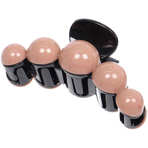 Заколка - краб для волос на блистере LAVENTA, шесть цветов в ассортименте, 10см  _10